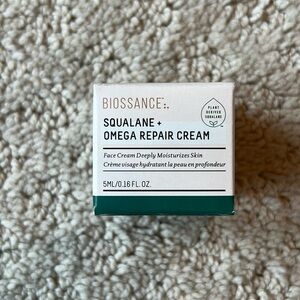 Biossance Squalanr & Omega Repair Cream 5 ML/0.16 FL OZ travel size face cream